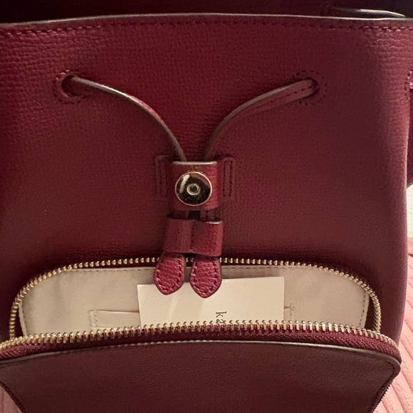 Kate Spade Deep Red Backpack - Picture 5 of 7